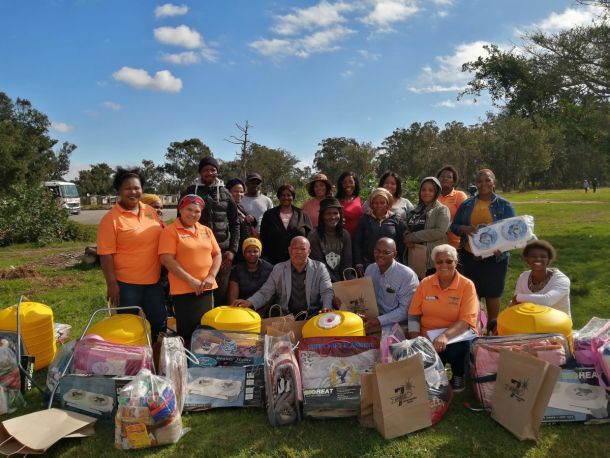 SBDM Assists Victims of Fire in Humansdorp